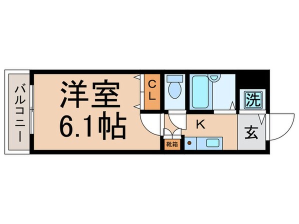 モントワ烏丸御池の物件間取画像